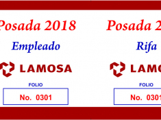 Impresos Villaseñor - Boletos Lamosa s018