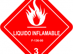 Impresos Villaseñor - Etiqueta adhesiva - líquido inflamable